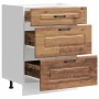 Mueble bajo de cocina Kalmar de madera antigua de ingeniería de , Armarios de cocina - Ref: Foro24-854287, Precio: 111,09 €, ...