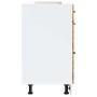 Mueble bajo de cocina Kalmar de madera antigua de ingeniería de , Armarios de cocina - Ref: Foro24-854287, Precio: 111,09 €, ...