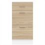 Armario bajo de roble Sonoma 40x46x81,5 cm madera de ingeniería de , Armarios de cocina - Ref: Foro24-854213, Precio: 92,37 €...