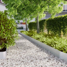 Bordes para césped 10 uds 20x103 cm acero galvanizado de , Ribetes y bordes para jardín - Ref: Foro24-860159, Precio: 55,25 €...