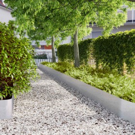 Bordes para césped 10 uds 25x103 cm acero galvanizado de , Ribetes y bordes para jardín - Ref: Foro24-860171, Precio: 67,60 €...