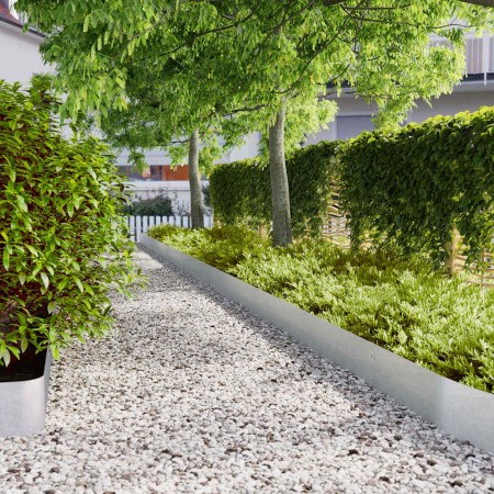 Bordes para césped 30 uds 20x103 cm acero galvanizado de , Ribetes y bordes para jardín - Ref: Foro24-860165, Precio: 108,40 ...