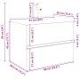 Mueble para lavabo con lavabo integrado y grifo roble artesanal de , Tocadores de baño - Ref: Foro24-3328932, Precio: 218,73 ...