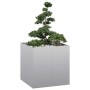Jardinera 80x80x80 cm de acero galvanizado de , Maceteros y jardineras - Ref: Foro24-860785, Precio: 100,81 €, Descuento: %