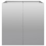 Jardinera 80x80x80 cm de acero galvanizado de , Maceteros y jardineras - Ref: Foro24-860785, Precio: 100,81 €, Descuento: %