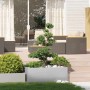 Jardinera 100x100x40 cm de acero galvanizado de , Maceteros y jardineras - Ref: Foro24-860820, Precio: 79,24 €, Descuento: %