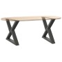 Patas para mesa de centro 2 uds acero antracita 60x(42-43,3) cm de , Patas para mesas - Ref: Foro24-4012710, Precio: 84,65 €,...