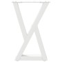 Patas de mesa de centro 2uds acero blanco 28x(42-43,3) cm de , Patas para mesas - Ref: Foro24-4012697, Precio: 73,27 €, Descu...