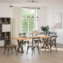 Patas para mesa de comedor 2 uds acero natural 70x(72-73,3) cm de , Patas para mesas - Ref: Foro24-4012727, Precio: 131,82 €,...