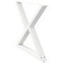Patas para mesa de comedor 2 uds acero blanco 90x(72-73,3) cm de , Patas para mesas - Ref: Foro24-4012733, Precio: 132,39 €, ...