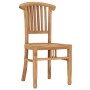 Conjunto de comedor para jardín 5 piezas madera maciza de teca de vidaXL, Conjuntos de jardín - Ref: Foro24-3060015, Precio: ...