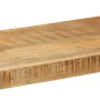 Estante de pared madera maciza de mango 110x33x45 cm de , Almacenamiento para CD y DVD - Ref: Foro24-4017488, Precio: 145,68 ...