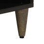 Mueble de TV madera maciza de mango negro 100x33x46 cm de , Muebles TV - Ref: Foro24-4017808, Precio: 99,18 €, Descuento: %