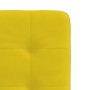 Sillas de comedor 2 unidades terciopelo amarillo de , Sillas de comedor - Ref: Foro24-4101064, Precio: 82,45 €, Descuento: %