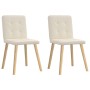 Sillas de comedor 2 unidades lino de , Sillas de comedor - Ref: Foro24-4101079, Precio: 82,49 €, Descuento: %