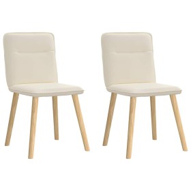 Sillas de comedor 2 unidades lino de , Sillas de comedor - Ref: Foro24-4101231, Precio: 110,35 €, Descuento: %