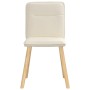 Sillas de comedor 2 unidades lino de , Sillas de comedor - Ref: Foro24-4101231, Precio: 110,35 €, Descuento: %