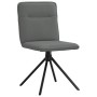 Sillas de comedor 2 unidades tela gris oscuro de , Sillas de comedor - Ref: Foro24-4101233, Precio: 105,57 €, Descuento: %