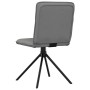 Sillas de comedor 2 unidades tela gris oscuro de , Sillas de comedor - Ref: Foro24-4101233, Precio: 105,57 €, Descuento: %
