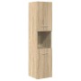 Juego de muebles de baño 4 pzas contrachapada roble Sonoma de , Muebles de baño - Ref: Foro24-3325025, Precio: 361,04 €, Desc...