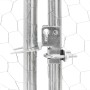 Gallinero con techo 2,5x4x2,25 m acero galvanizado de , Jaulas y habitáculos para animales pequeños - Ref: Foro24-3328526, Pr...