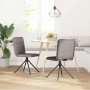 Sillas de comedor 2 unidades tela gris taupé de , Sillas de comedor - Ref: Foro24-4101238, Precio: 105,57 €, Descuento: %
