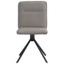 Sillas de comedor 2 unidades tela gris taupé de , Sillas de comedor - Ref: Foro24-4101238, Precio: 105,57 €, Descuento: %