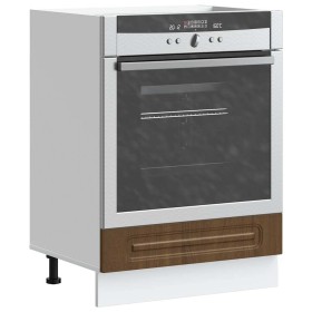 Mueble de horno Kalmar marrón roble madera reconstituida de , Armarios de cocina - Ref: Foro24-853524, Precio: 63,09 €, Descu...