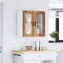 Armario de pared para cocina puerta cristal Porto madera vieja de , Armarios de cocina - Ref: Foro24-854155, Precio: 69,80 €,...