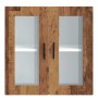 Armario de pared para cocina puerta cristal Porto madera vieja de , Armarios de cocina - Ref: Foro24-854155, Precio: 69,80 €,...