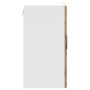 Armario de pared para cocina puerta cristal Porto madera vieja de , Armarios de cocina - Ref: Foro24-854155, Precio: 69,80 €,...