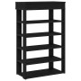 Mueble zapatero de madera de ingeniería negro 60x30x98 cm de , Zapateros y organizadores de calzado - Ref: Foro24-859924, Pre...