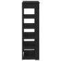 Mueble zapatero de madera de ingeniería negro 60x30x98 cm de , Zapateros y organizadores de calzado - Ref: Foro24-859924, Pre...