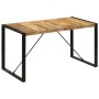 Mesa de comedor madera maciza de mango 140x70x75 cm en Mesas de comedor | Comprar online en Foru.es