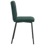 Sillas de comedor 2 unidades terciopelo verde oscuro de , Sillas de comedor - Ref: Foro24-4101246, Precio: 94,25 €, Descuento: %
