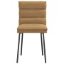 Sillas de comedor 2 unidades terciopelo marrón de , Sillas de comedor - Ref: Foro24-4101290, Precio: 96,10 €, Descuento: %