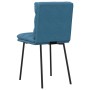 Sillas de comedor 2 unidades terciopelo azul de , Sillas de comedor - Ref: Foro24-4101292, Precio: 101,85 €, Descuento: %