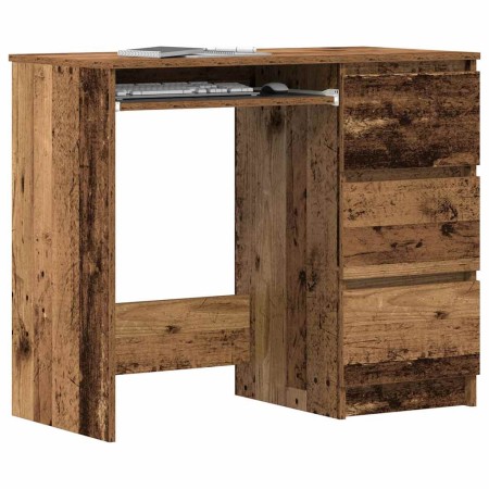 Escritorio de madera contrachapada madera vieja 90x45x76 cm de , Escritorios - Ref: Foro24-861142, Precio: 114,88 €, Descuent...