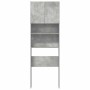 Armario de lavadora madera ingeniería gris hormigón 64x24x190cm de , Accesorios para lavadoras y secadoras - Ref: Foro24-8591...