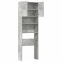Armario de lavadora madera ingeniería gris hormigón 64x24x190cm de , Accesorios para lavadoras y secadoras - Ref: Foro24-8591...