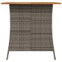 Set comedor de jardín 5 piezas con cojines ratán sintético gris de , Conjuntos de jardín - Ref: Foro24-365424, Precio: 232,88...