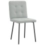 Sillas de comedor giratorias 6 uds terciopelo gris claro de , Sillas de comedor - Ref: Foro24-3315427, Precio: 241,71 €, Desc...
