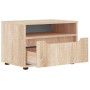 Mueble de TV VISNES roble sonoma 60x40x38 cm madera ingeniería de , Muebles TV - Ref: Foro24-4108291, Precio: 91,67 €, Descue...