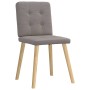 Sillas de comedor 6 unidades de tela gris taupe de , Sillas de comedor - Ref: Foro24-3315444, Precio: 292,05 €, Descuento: %