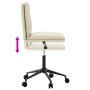 Silla de comedor de cuero sintético color crema de , Sillas de comedor - Ref: Foro24-4101320, Precio: 63,60 €, Descuento: %