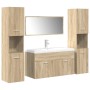 Juego de muebles de baño 5 pzas madera ingeniería roble Sonoma de , Muebles de baño - Ref: Foro24-3325031, Precio: 405,05 €, ...