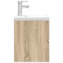 Set de muebles de baño 2 pzas madera contrachapada roble Sonoma de , Muebles de baño - Ref: Foro24-3325038, Precio: 167,03 €,...