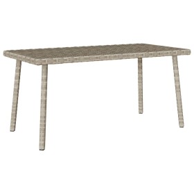 Mesa centro jardín rectangular gris claro 80x40x37cm de , Mesas de jardín - Ref: Foro24-4104059, Precio: 41,32 €, Descuento: %