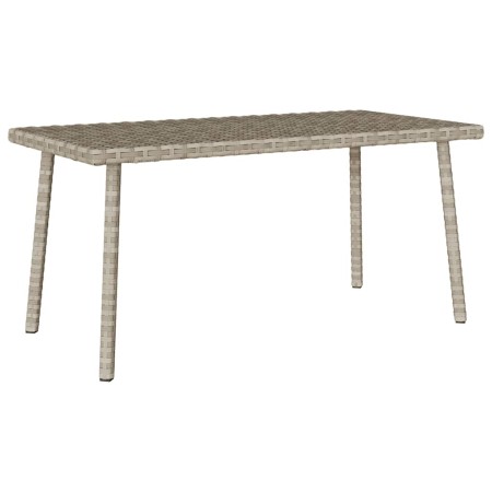Mesa centro jardín rectangular gris claro 80x40x37cm de , Mesas de jardín - Ref: Foro24-4104059, Precio: 41,32 €, Descuento: %