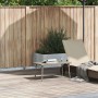 Mesa centro jardín rectangular gris claro 80x40x37cm de , Mesas de jardín - Ref: Foro24-4104059, Precio: 41,32 €, Descuento: %